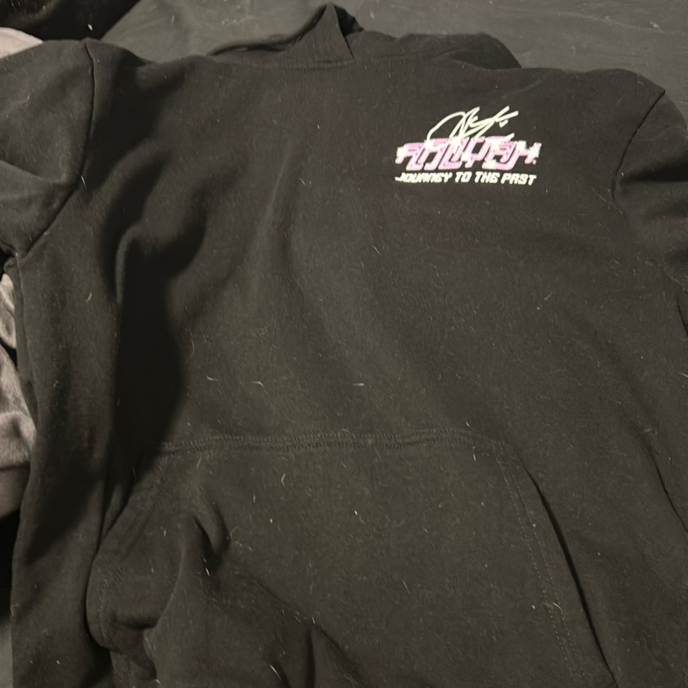 Black hoodie